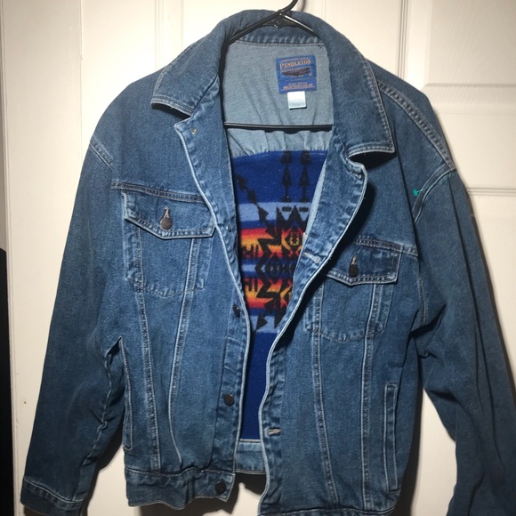 pendleton denim jacket